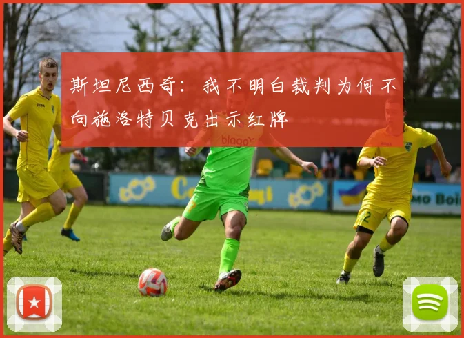 斯坦尼西奇：我不明白裁判为何不向施洛特贝克出示红牌