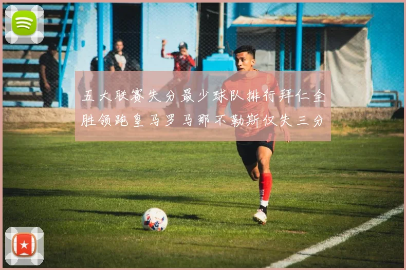 五大联赛失分最少球队排行拜仁全胜领跑皇马罗马那不勒斯仅失三分